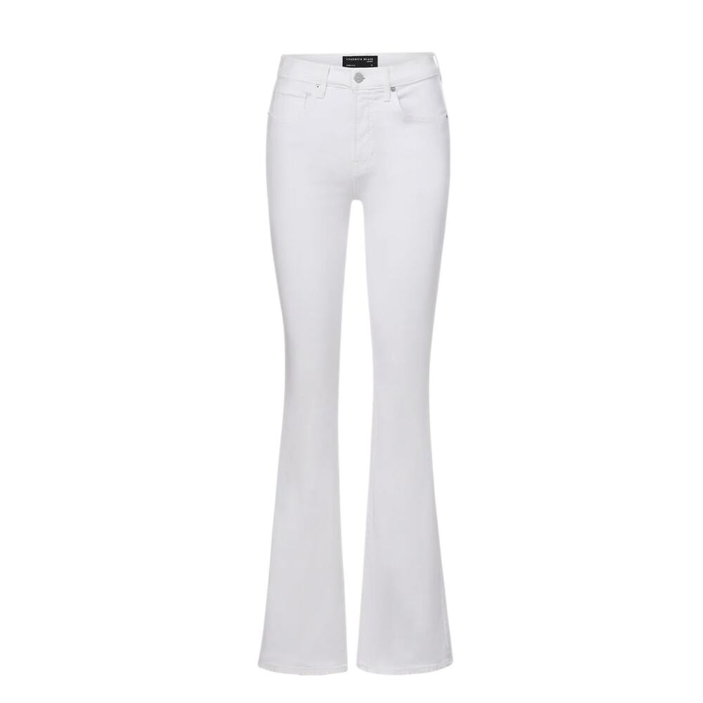 NEW Veronica Beard Beverly Skinny-Flare Jean White size 28 - Picture 2 of 7